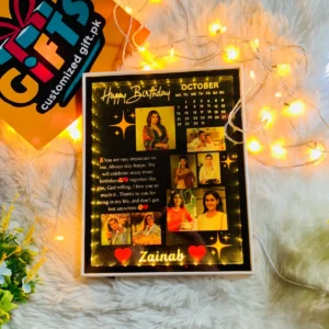 Customized Led Magic Mirror Frame for Birthday