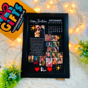 Beautiful Customized Frame for Birthday